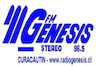 Logo de Radio Génesis (Curacautín)